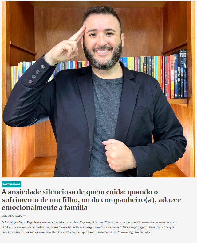 A ansiedade silenciosa de quem cuida: quando o sofrimento de um filho adoece a família